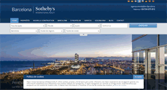 Desktop Screenshot of barcelona-sothebysrealty.fr
