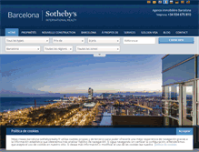 Tablet Screenshot of barcelona-sothebysrealty.fr
