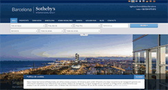 Desktop Screenshot of barcelona-sothebysrealty.cat