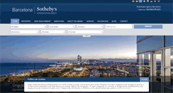Desktop Screenshot of barcelona-sothebysrealty.com
