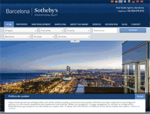 Tablet Screenshot of barcelona-sothebysrealty.com