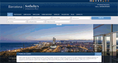 Desktop Screenshot of barcelona-sothebysrealty.es